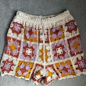NWOT Crochet shorts
